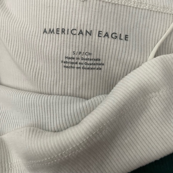 Green and white American eagle crop top bundle - Picture 4 of 4